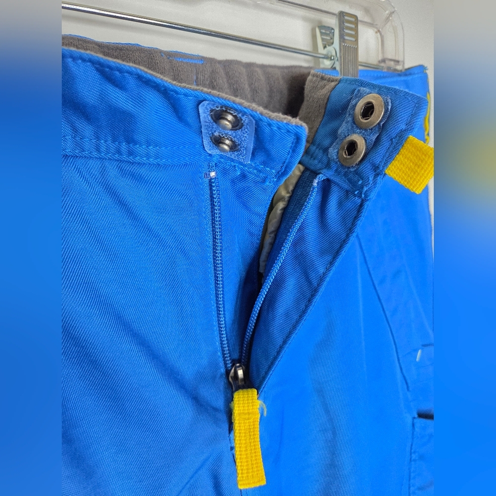 Gap Kids Size XXL(14-16) Skie Pants In Blue/Yellow - Picture 3 of 11